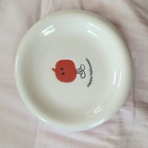 Vintage Halloween round plate new with tags